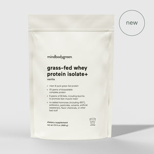 grass-fed whey protein isolate+