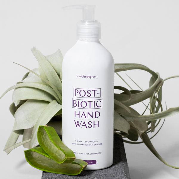 postbiotic hand wash | lush lather & hydrating ingredients